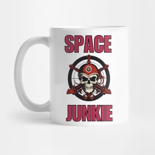 Space Junkie Pirate Logo Mug